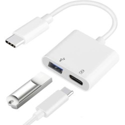 Lightn-ing Male to USB Female Adapter OTG Charger Cable for ios Phone