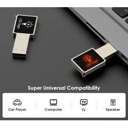 Top Selling Custom LOGO LED Mini Metal Pendrive USB