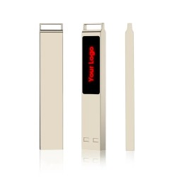 Thumb stick LED logo USB flash drive
