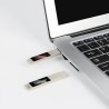 Exquisite Thumb Stick LED Logo USB Flash Drive