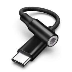 Phone Headphone Adapter To 3.5mm Aux Audio Jack With Microphone Earphones Headset DAC