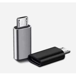 Aluminum Micro To Usb C Adaptor Charging Converter Type C Female To Micro Usb Adapter