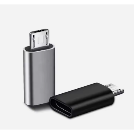 Aluminum Micro To Usb C Adaptor Charging Converter Type C Female To Micro Usb Adapter